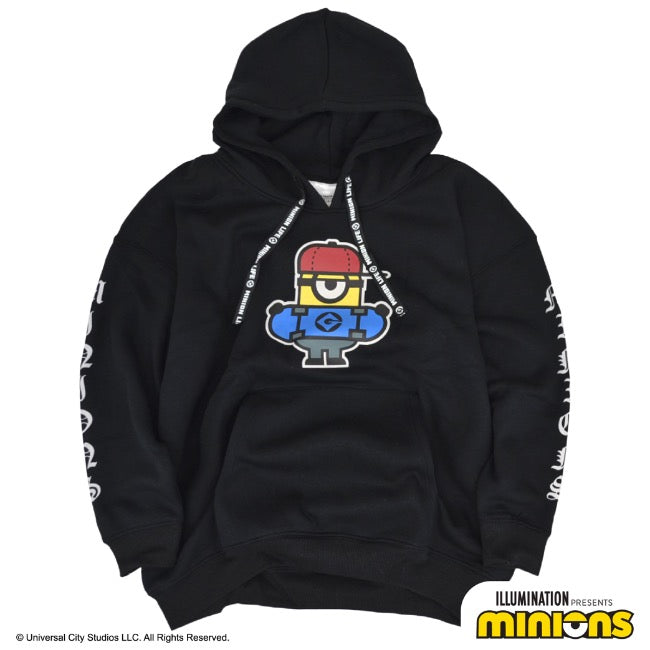 ミニオン 裏起毛 パーカー 秋冬 ミニオンズ プリント プルパーカー ms1304-643