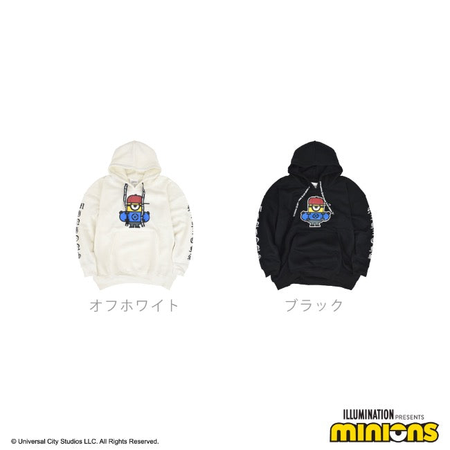 ミニオン 裏起毛 パーカー 秋冬 ミニオンズ プリント プルパーカー ms1304-643