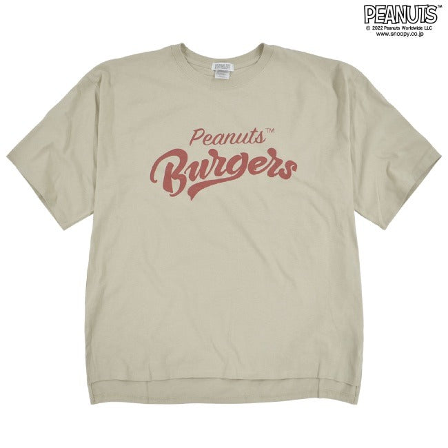 スヌーピー Tシャツ ピーナッツ 半袖 ハンバーガー SNOOPY PEANUTS oe1401-sp5