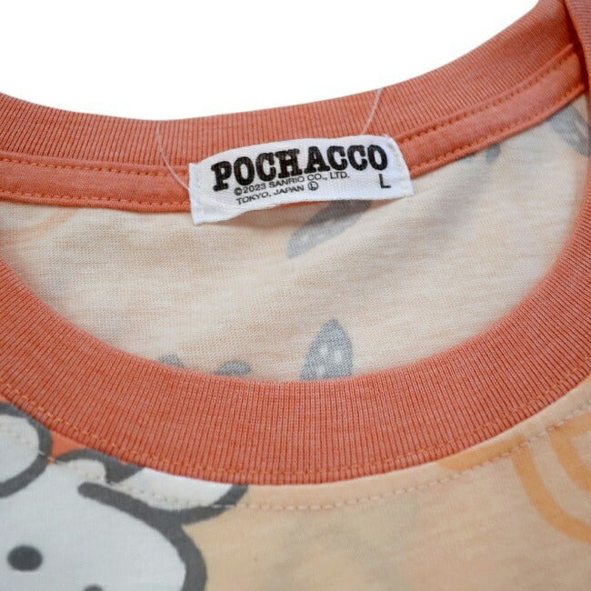 ポチャッコ プリント Tシャツ 半袖 サンリオ キャラクターズ pc1132-17