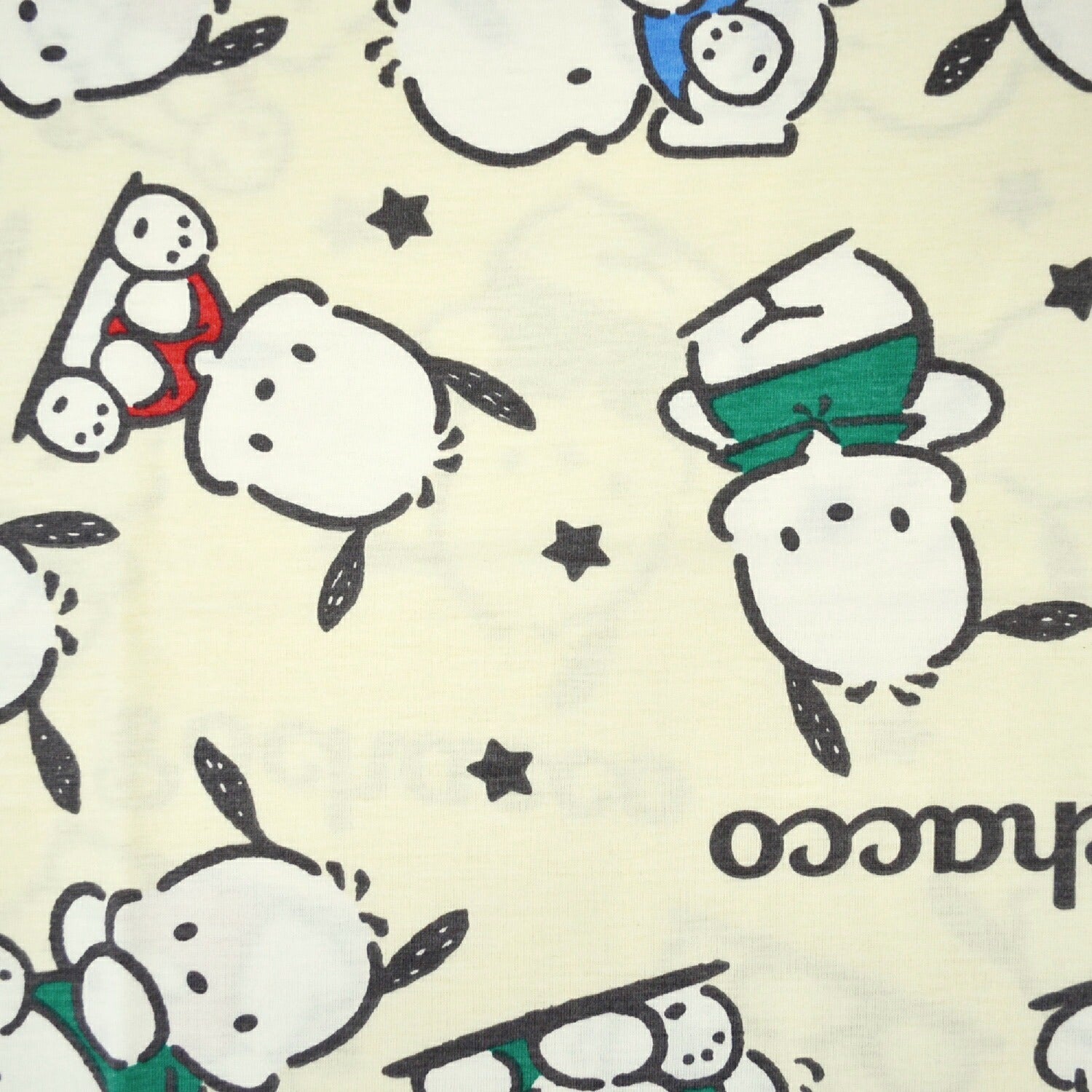 ポチャッコ Tシャツ 半袖 総柄 プリント トップス サンリオ キャラクターズ メンズ レディース pc1152-246