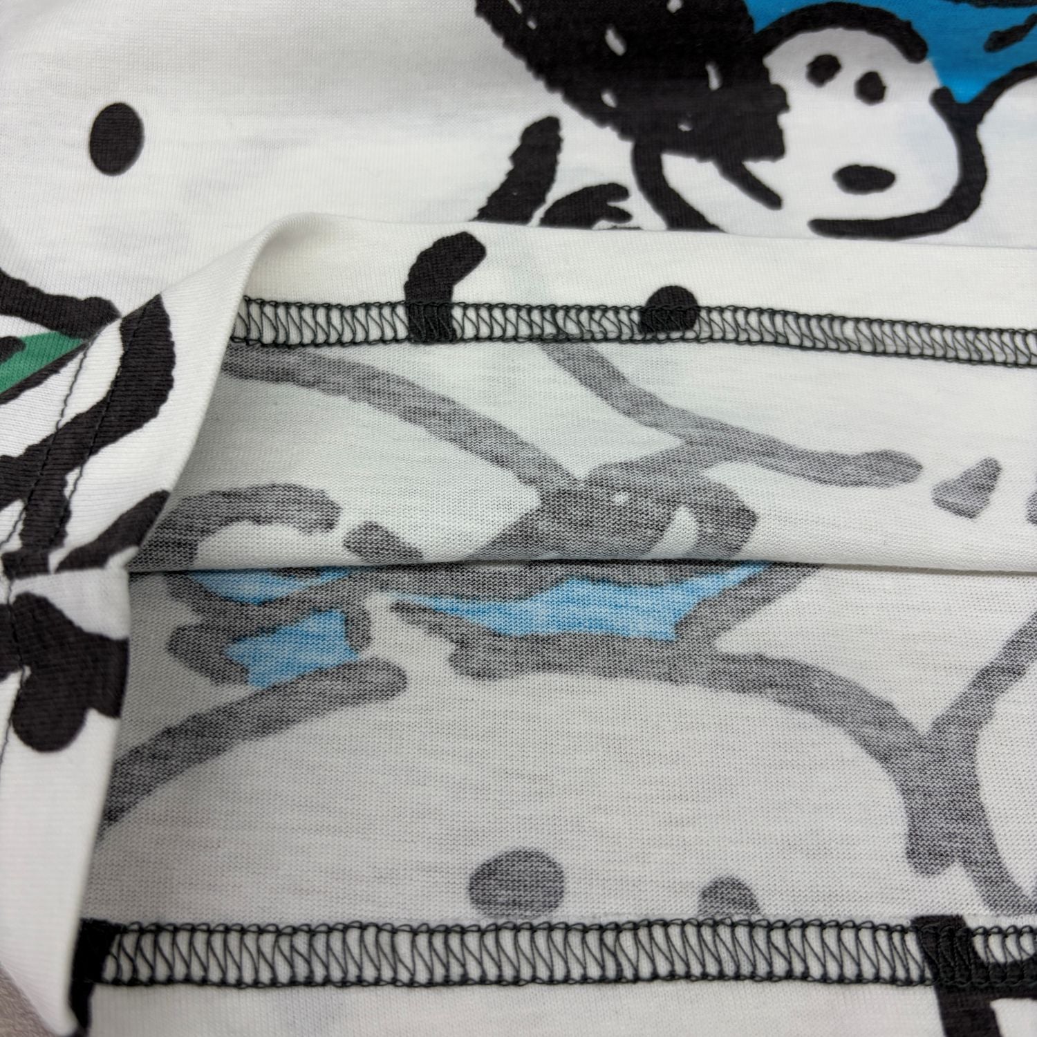 ポチャッコ 半袖 総柄 Tシャツ プリント トップス 天竺 メンズ レディース 夏 サンリオ キャラクターズ pc1162-53