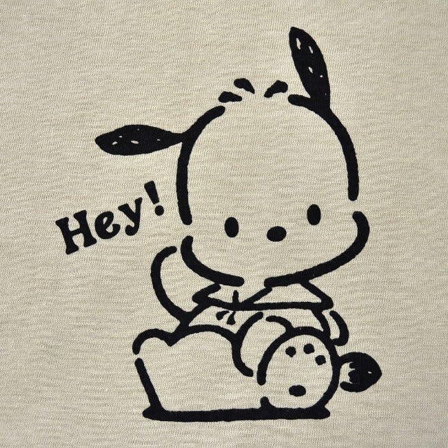 ポチャッコ Tシャツ 長袖 ロンT 七分袖 サンリオ キャラクターズ プリント ラグラン メンズ レディース pc1243-25
