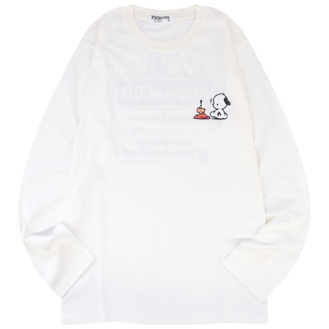 ポチャッコ Tシャツ 長袖 ロンT サンリオ キャラクターズ プリント メンズ レディース pc1243-33