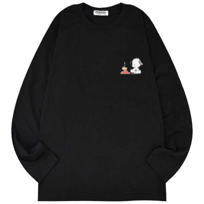 ポチャッコ Tシャツ 長袖 ロンT サンリオ キャラクターズ プリント メンズ レディース pc1243-33