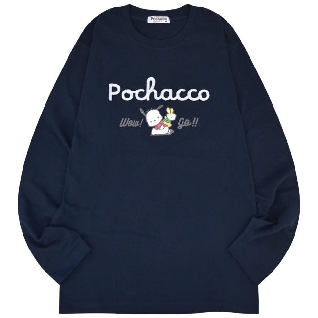ポチャッコ Tシャツ 長袖 ロンT サンリオ キャラクターズ プリント メンズ レディース pc1243-33