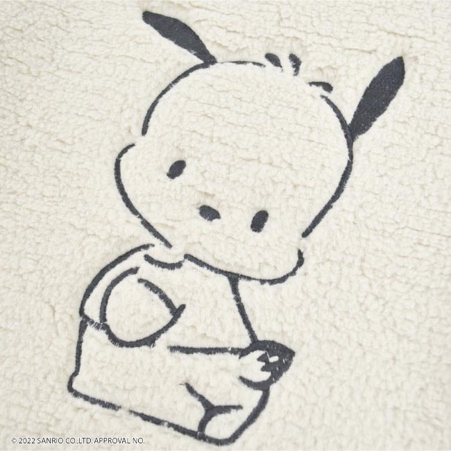 ポチャッコ 刺繍 BIG シルエット トレーナー ボア 長袖 サンリオ キャラクターズ pc1324-751