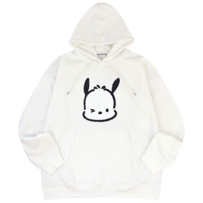 ポチャッコ 裏起毛 スウェット パーカー ビッグ オーバーサイズ サンリオ キャラクターズ プリント メンズ レディース pc1344-164