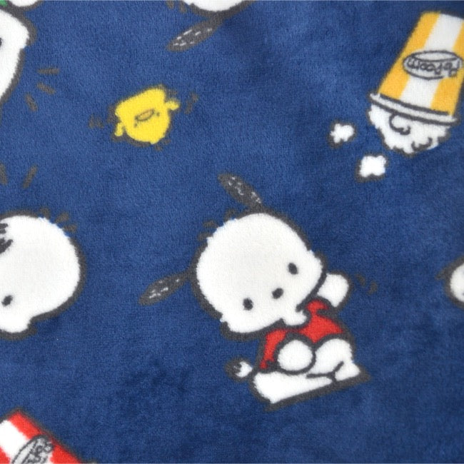 ポチャッコ トレーナー スウェット パンツ フリース 総柄 セットアップ ルームウェア 部屋着 パジャマ サンリオ キャラクターズ pc1644-101