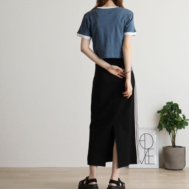 ポチャッコ Tシャツ ちびT サンリオ キャラクターズ 刺繍 レディース ショート丈 半袖 pc2142-335