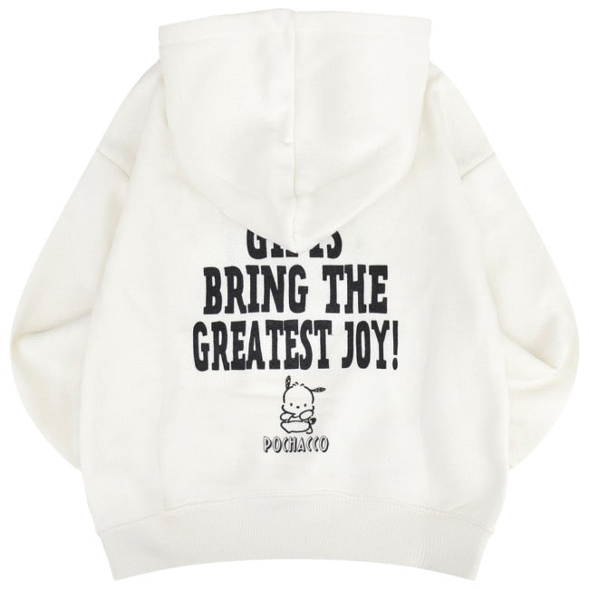 ポチャッコ パーカー 裏起毛 スウェット キッズ 子供 ビッグシルエット オーバーサイズ サンリオ キャラクターズ pc6344-176