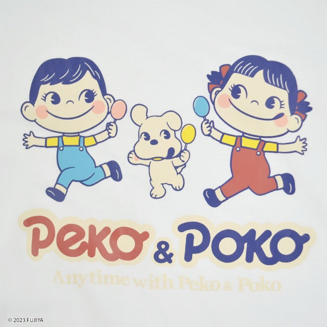 ペコちゃん 不二家 ミルキー Tシャツ 半袖 レディース レトロ プリント pe2122-82