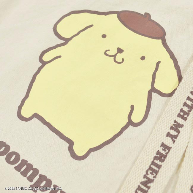 ポムポムプリン トート バケット バッグ 2WAY お買い物袋 エコバッグ グッズ サンリオ キャラクターズ pp-1000
