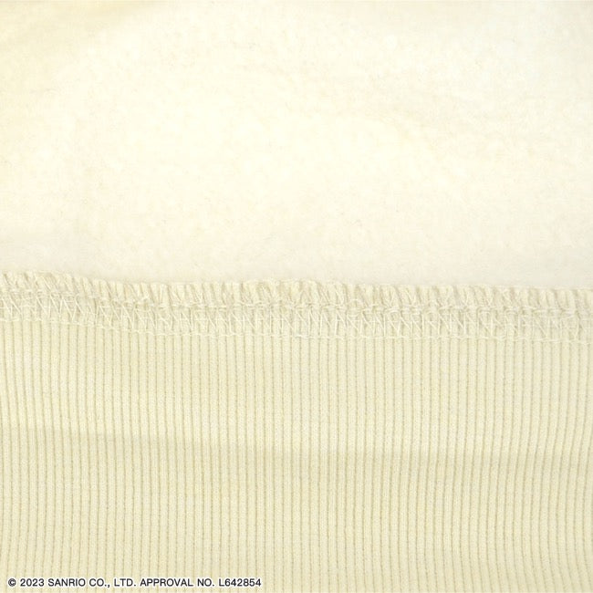 ポムポムプリン 裏起毛 ビッグシルエット 刺繍 トレーナー 秋冬春 サンリオキャラクターズ pp1334-697