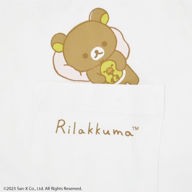 リラックマ サンエックス Tシャツ 半袖 プリント トップス San-X rk1132-244