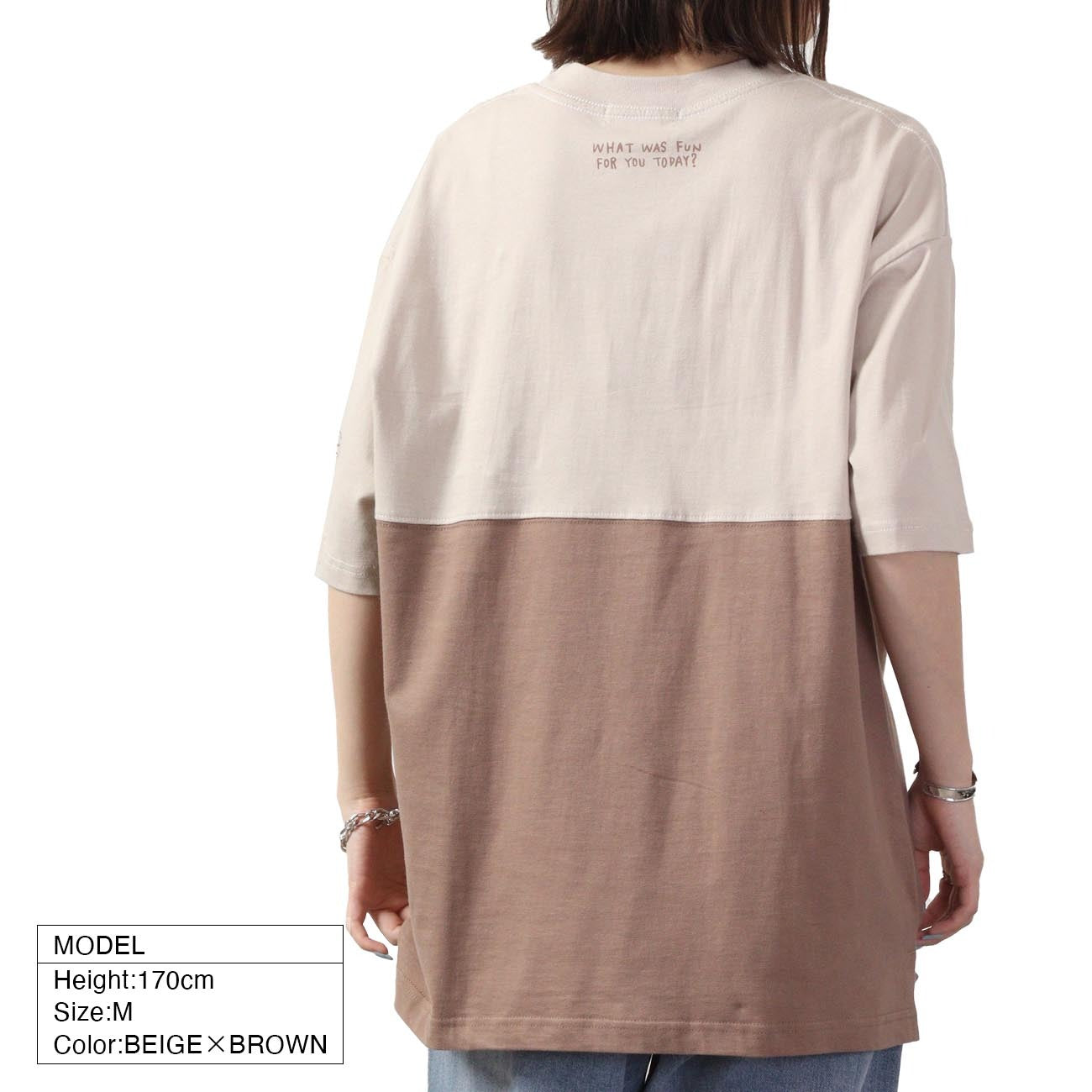 リラックマ アウトドア ドロップショルダー Tシャツ 半袖 Rilakkuma rk1132-300