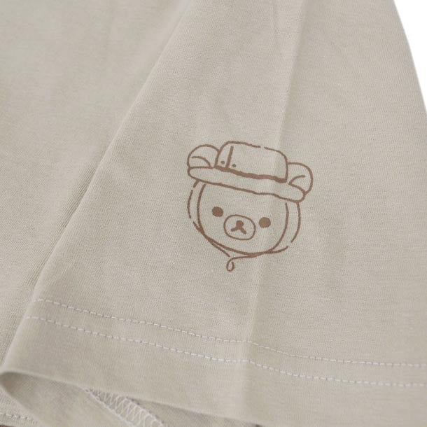 リラックマ アウトドア ドロップショルダー Tシャツ 半袖 Rilakkuma rk1132-300