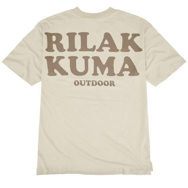リラックマ サンエックス Tシャツ 半袖 トップス ドロップショルダー プリント San-X rk1132-301
