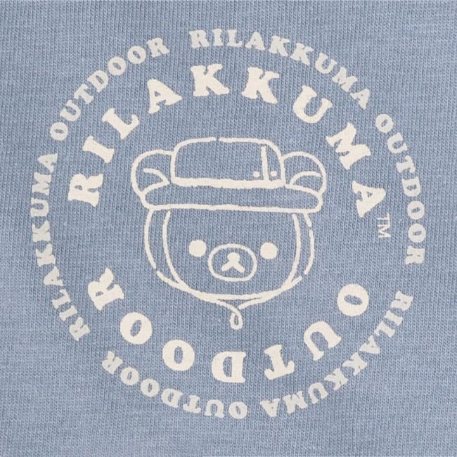 リラックマ サンエックス Tシャツ 半袖 トップス ドロップショルダー プリント San-X rk1132-301