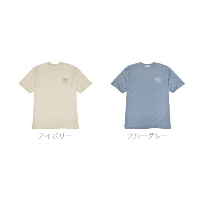 リラックマ サンエックス Tシャツ 半袖 トップス ドロップショルダー プリント San-X rk1132-301