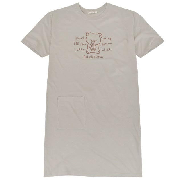 リラックマ スーパービッグTシャツ ワンピース Rilakkuma San-x サンリオ キャラクターズ rk1132-312