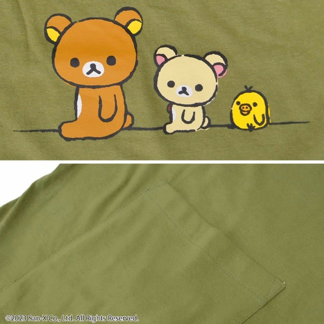 リラックマ スーパービッグ Tシャツ 半袖 ビッグシャツ ワンピース サンエックス San-x rk1132-313