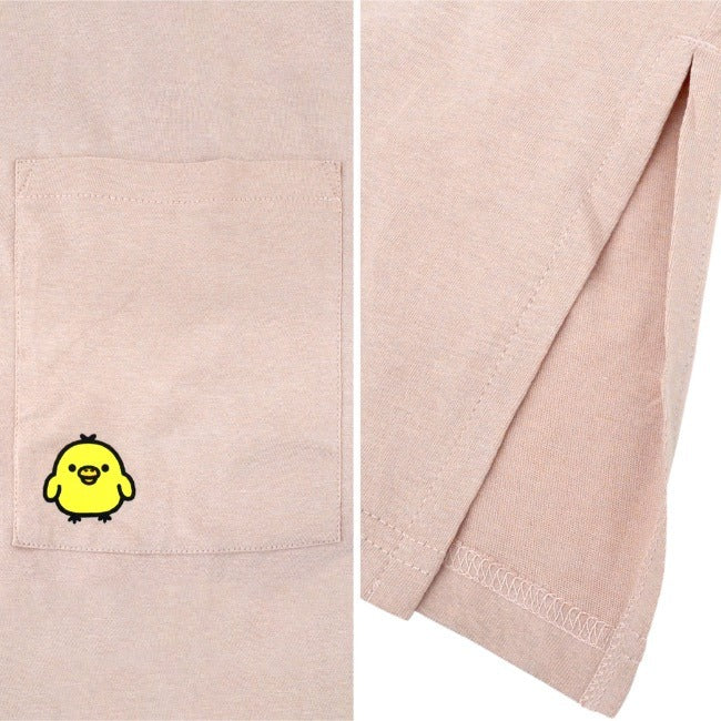 リラックマ サンエックス プリント キャラクター トップス Tシャツ 半袖 BIG ポケット オーバーサイズ San-X rk1142-227