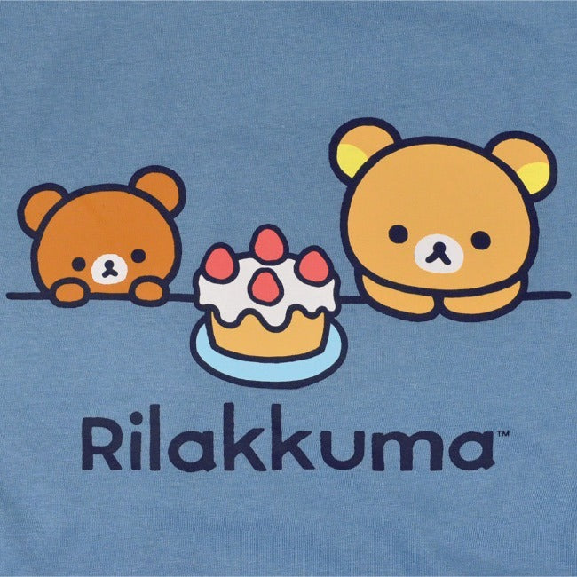 リラックマ サンエックス プリント キャラクター トップス Tシャツ 半袖 BIG ポケット オーバーサイズ San-X rk1142-227