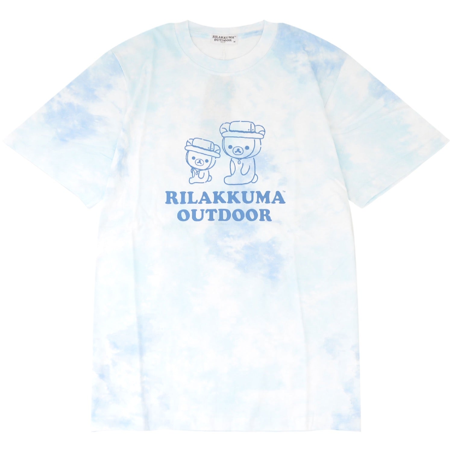 リラックマ サンエックス Tシャツ 半袖 タイダイ アウトドア プリント トップス San-X rk1152-173