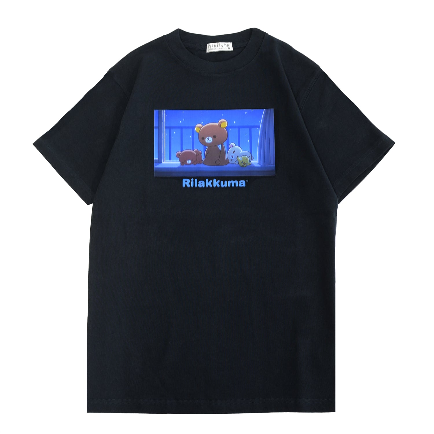 リラックマ コリラックマ 夜空 半袖 プリント Tシャツ 春夏 カットソー キャラクター rk1152-445