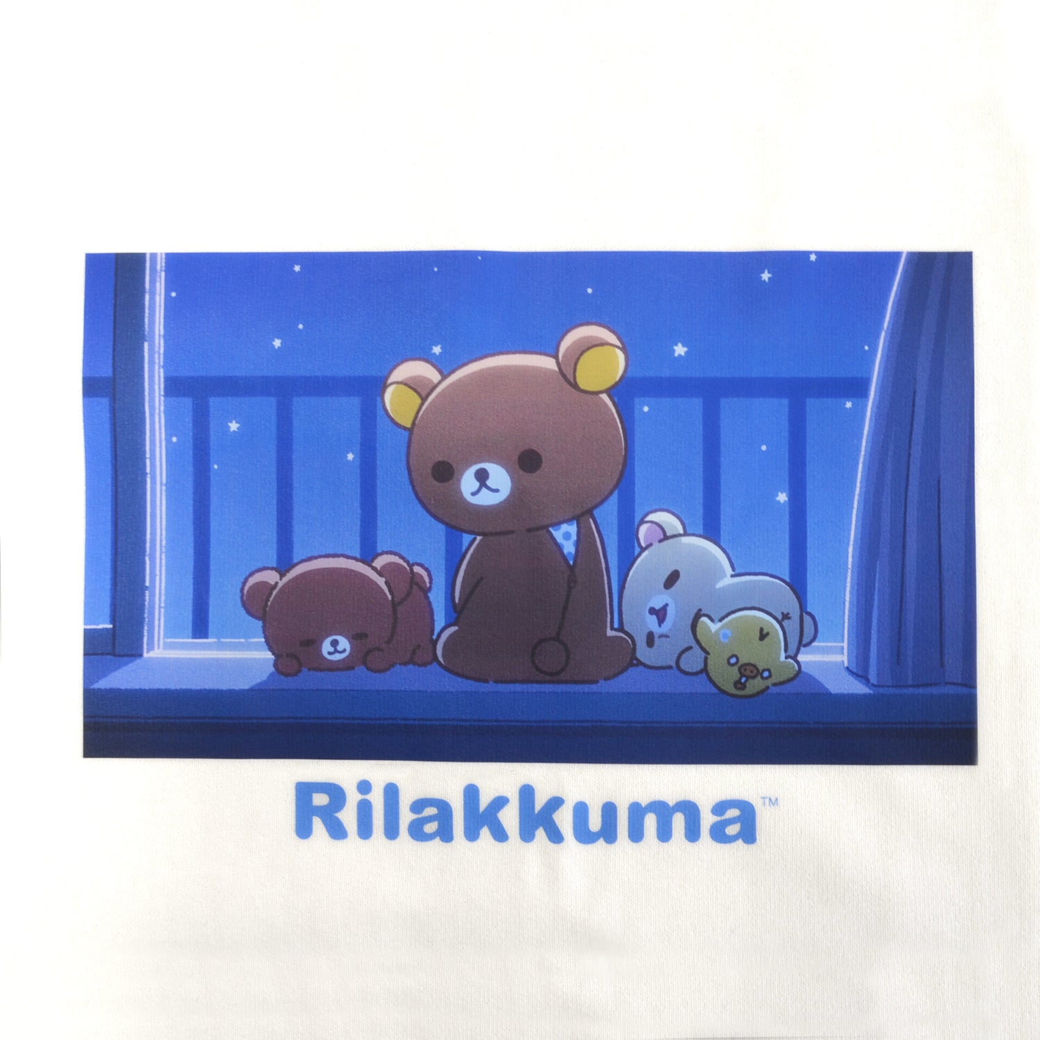 リラックマ コリラックマ 夜空 半袖 プリント Tシャツ 春夏 カットソー キャラクター rk1152-445