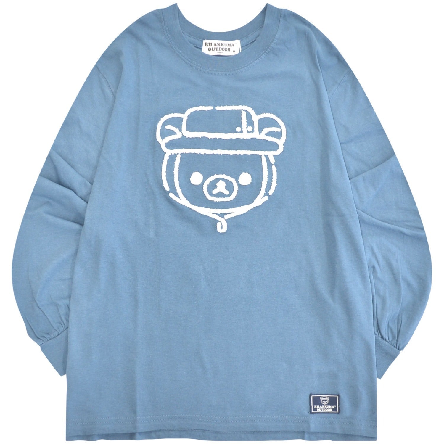 リラックマ アウトドア バルーン袖 Tシャツ 長袖 ビッグシルエット サンエックス San-X rk1233-546