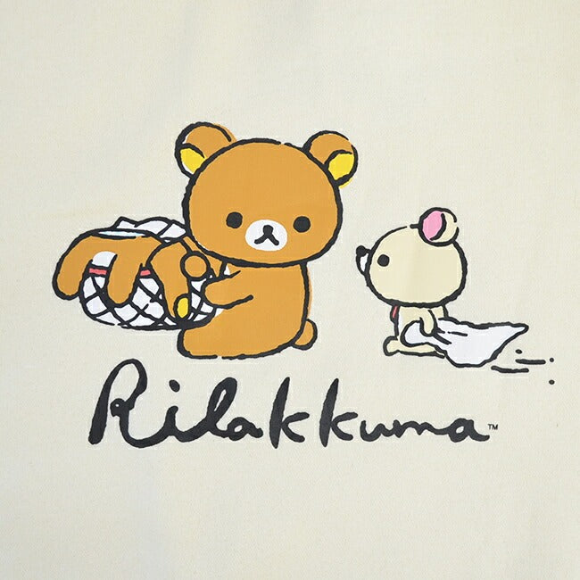 リラックマ サンエックス トレーナー 裏起毛 スウェット 長袖 刺繍 プリント ポケット San-X rk1344-73