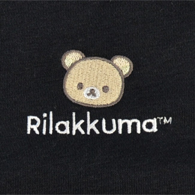 リラックマ サンエックス トレーナー 裏起毛 スウェット 長袖 刺繍 ドロップショルダー San-X rk1344-96