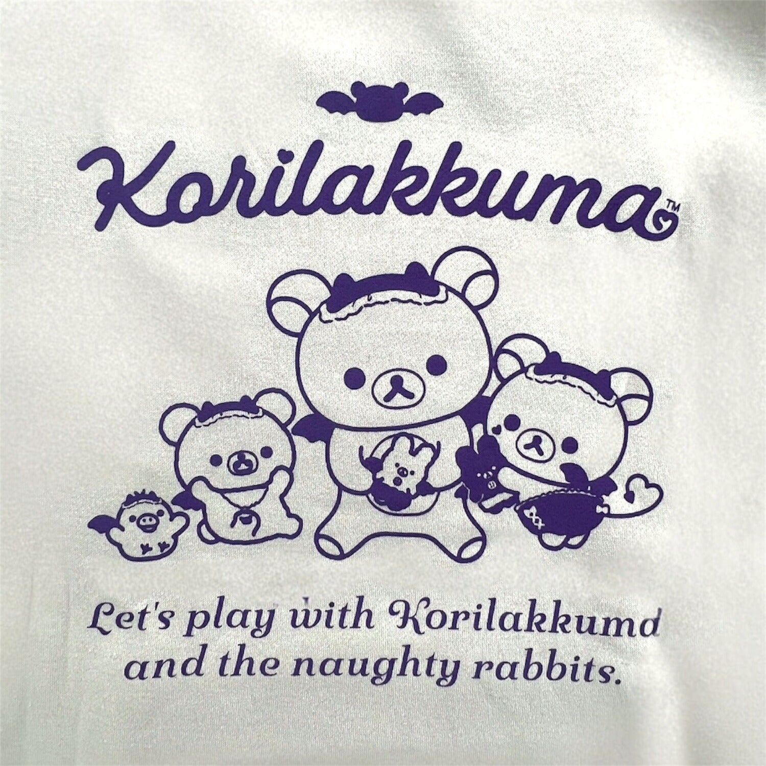 リラックマ こあくま気分 サガラ刺繍 裏起毛 ビッグシルエット プルパーカー レディース メンズ ユニセックス スウェット フーディ rk1354-99