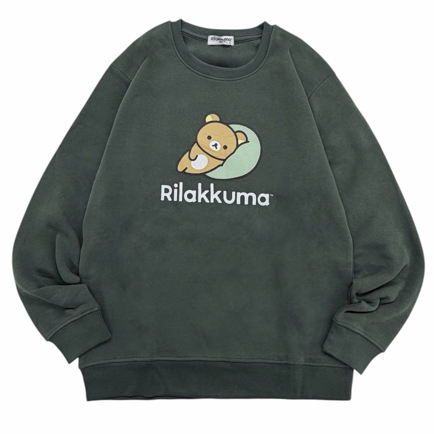 リラックマ トレーナー 裏起毛 プリント 上下セット 秋冬 ルームウェア パジャマ セットアップ rk1654-89