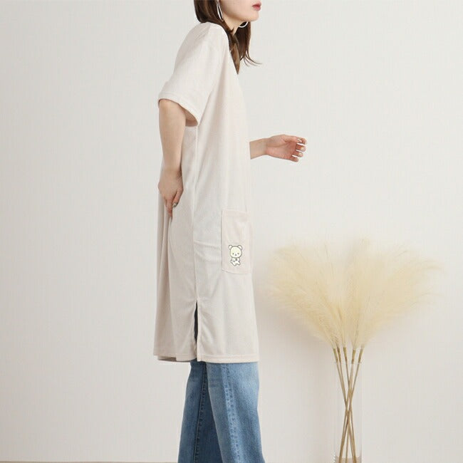 コリラックマ サンエックス スーパーBIG Tシャツ 半袖 ポケット 刺繍 San-X rk2742-04