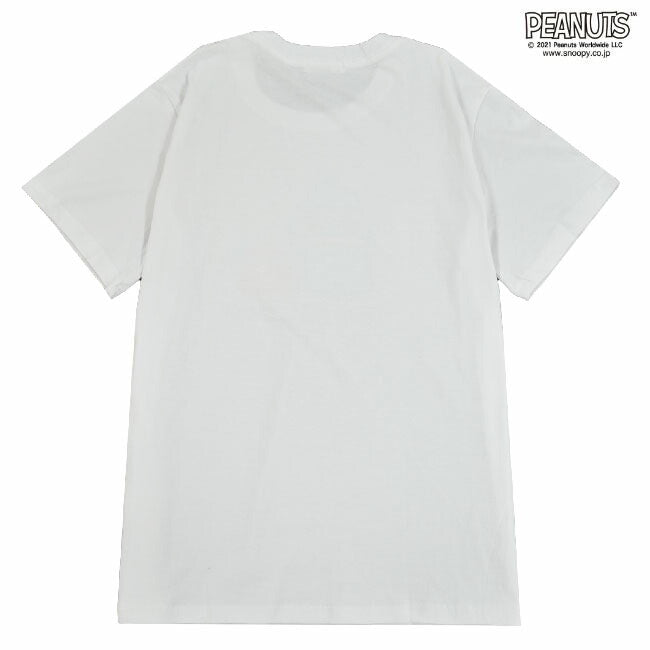 スヌーピー サーフ柄 半袖 Tシャツ トップス プリント 刺繍 ポケット付き ワンポイント 天竺 春 夏 メンズ レディース SNOOPY PEANUTS s1162-229sp