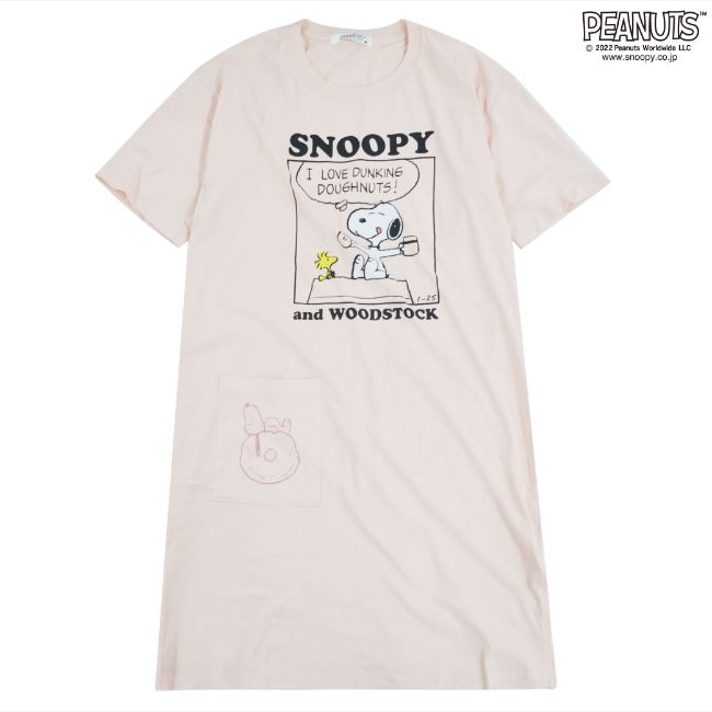 スヌーピー BIG Tシャツ PEANUT ポケット付き プリント ルーシー M L LL s1112-246sp