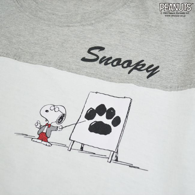 スヌーピー BIG Tシャツ PEANUT ポケット付き プリント チャーリーブラウン S M L s1112-247sp