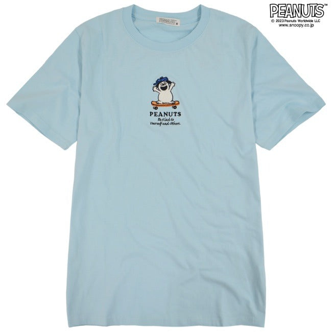 スヌーピー Tシャツ トップス 半袖 オラフ チャーリーブラウン 刺繍 SNOOPY PEANUTS s1132-152sp