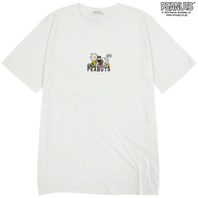 スヌーピー オラフ チャーリーブラウン Tシャツ 半袖 刺繍 SNOOPY PEANUTS s1132-153sp