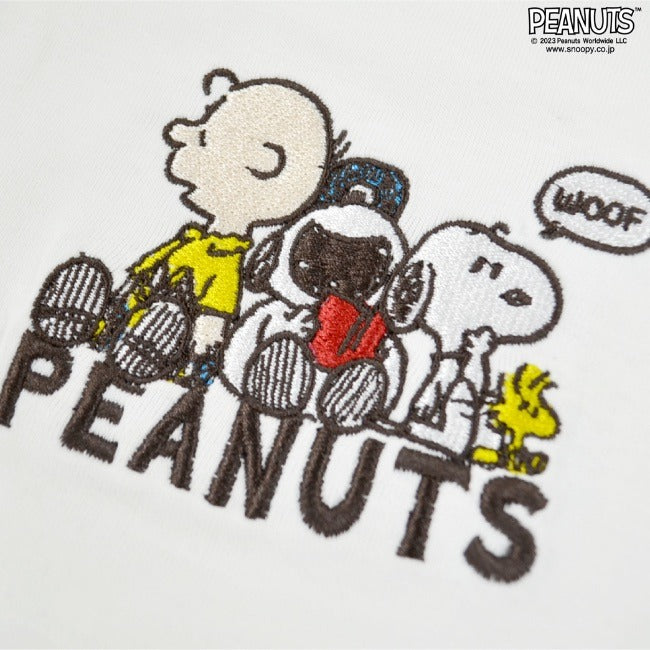 スヌーピー オラフ チャーリーブラウン Tシャツ 半袖 刺繍 SNOOPY PEANUTS s1132-153sp