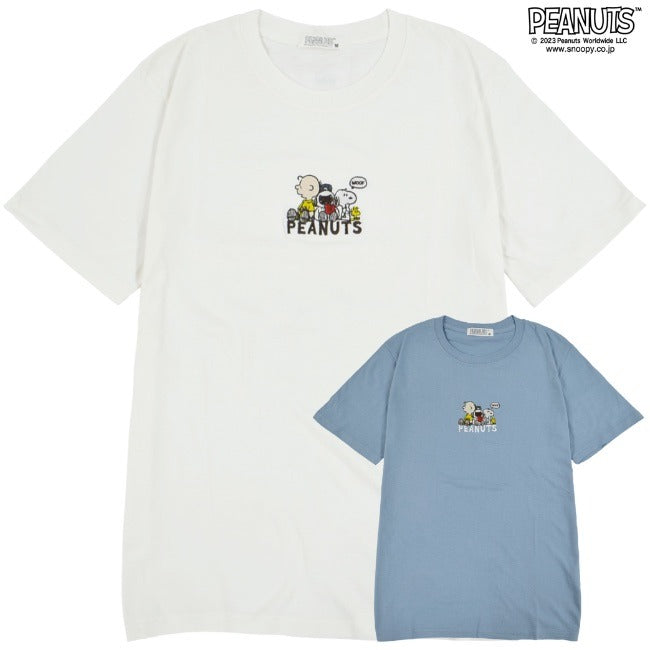 スヌーピー オラフ チャーリーブラウン Tシャツ 半袖 刺繍 SNOOPY PEANUTS s1132-153sp