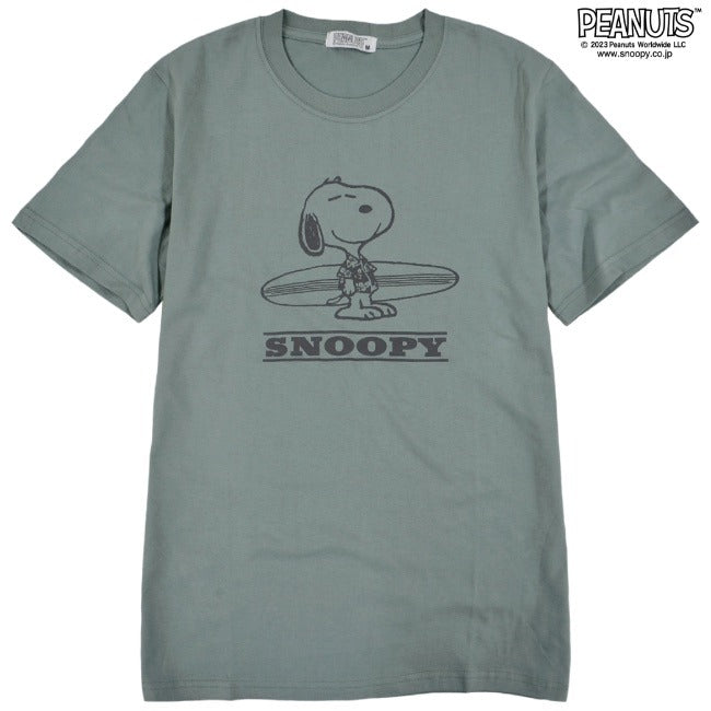 スヌーピー Tシャツ トップス 半袖 ハワイアン プリント SNOOPY PEANUTS s1132-162sp