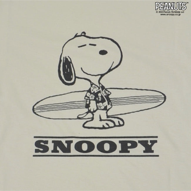 スヌーピー Tシャツ トップス 半袖 ハワイアン プリント SNOOPY PEANUTS s1132-162sp