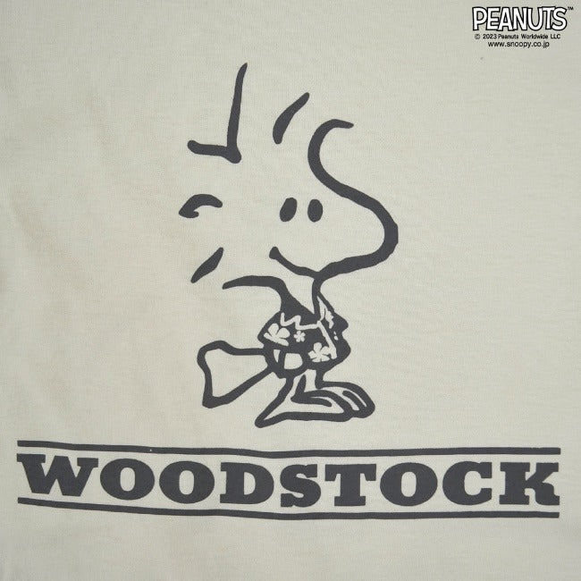 チャーリーブラウン ウッドストック Tシャツ トップス 半袖 ハワイアン SNOOPY PEANUTS s1132-163sp