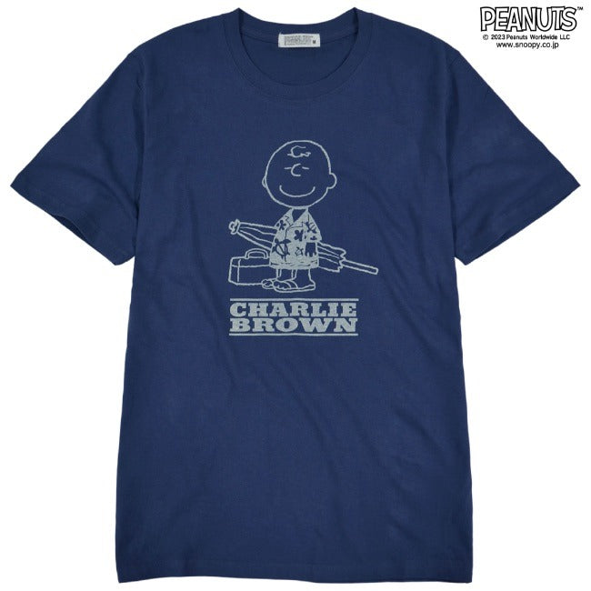 チャーリーブラウン ウッドストック Tシャツ トップス 半袖 ハワイアン SNOOPY PEANUTS s1132-163sp