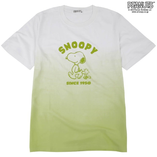 スヌーピー グラデーション 半袖 Tシャツ 春夏 PEANUTS s1132-168sp