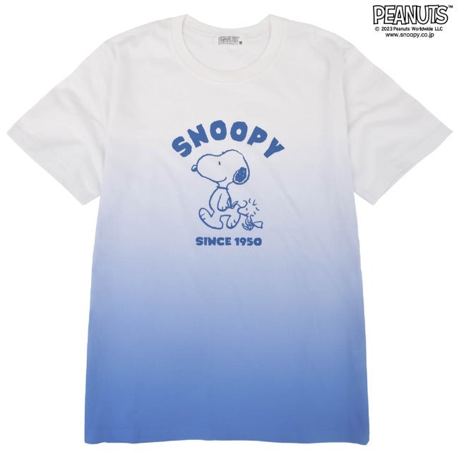 スヌーピー グラデーション 半袖 Tシャツ 春夏 PEANUTS s1132-168sp